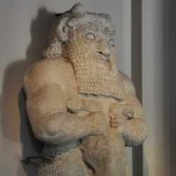Roman statue of the Egyptian god Bes from Amathus