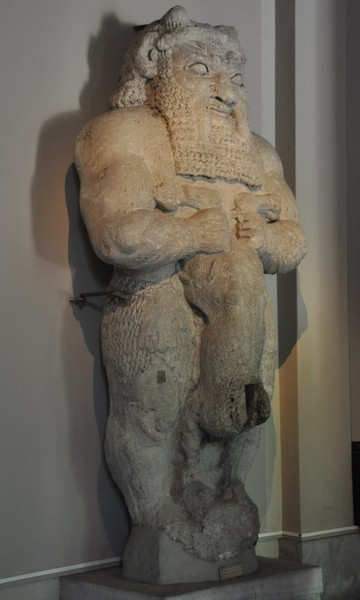 Roman statue of the Egyptian god Bes from Amathus