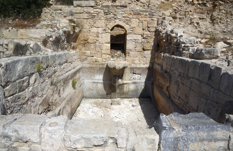 Amathus, Fountain