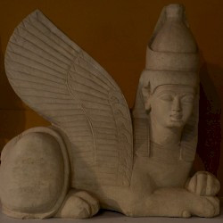 Tamassos, Royal Tombs, Egyptianizing sphinx