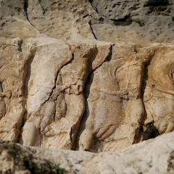 Bishapur, Relief 3, Horses