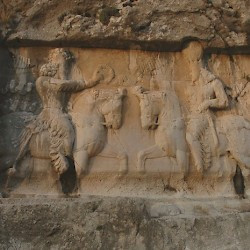 Bishapur, Relief 5, General view