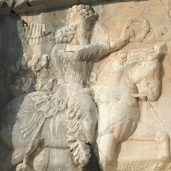 Bishapur, Relief 5, Ahuramazda