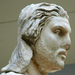 Halicarnassus, Mausoleum, portrait of a man believed to be Maussolus.