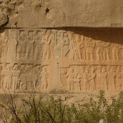 Bishapur, Relief 6, General view