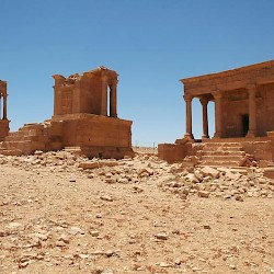 Ghirza, Northern necropolis, mausolea C, B, and A