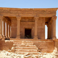 Ghirza, Mausoleum North A, façade