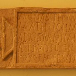 Ghirza, Mausoleum North A, inscription