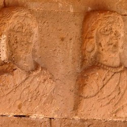Ghirza, Mausoleum North A, decoration: deceased