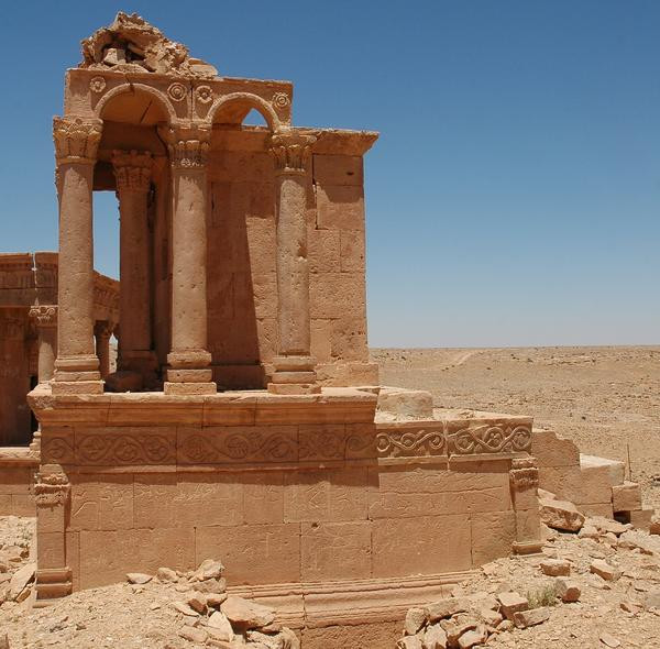 Ghirza, Mausoleum North B, south wall