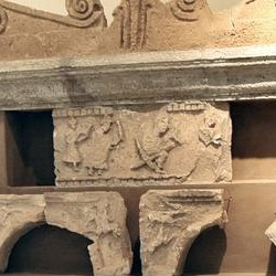 Ghirza, Mausoleum North B, reliefs
