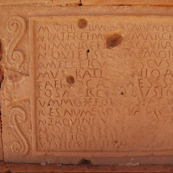 Ghirza, Mausoleum North C, inscription