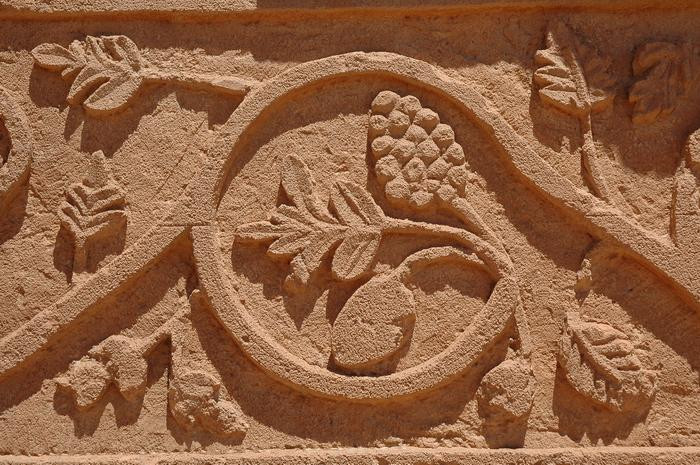 Ghirza, Mausoleum North C, decoration