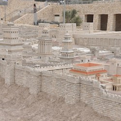Jerusalem, Citadel, Model