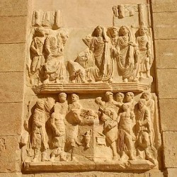 Lepcis, Arch of Septimius Severus, inner decoration NW