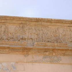 Lepcis, Arch of Septimius Severus, NW, frieze (copy)