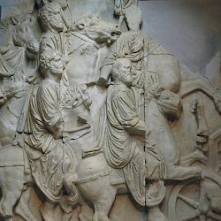 Lepcis, Arch of Septimius Severus, NW, frieze