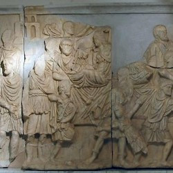 Lepcis, Arch of Septimius Severus, NW, frieze