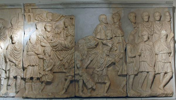 Lepcis, Arch of Septimius Severus, NW, frieze