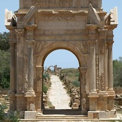 Arch of Septimius Severus, seen from the southwest