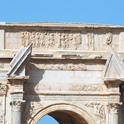 Lepcis, Arch of Septimius Severus, SW, frieze
