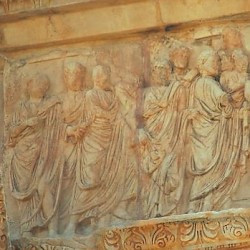 Lepcis, Arch of Septimius Severus, SW, frieze