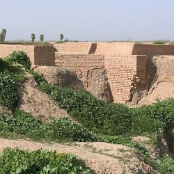 Susa, Palace of Darius, Foundations