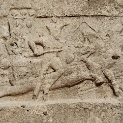 Naqš-e Rustam, 2d Relief of Bahram II