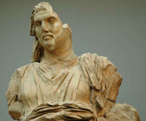 Halicarnassus, Mausoleum, portrait of a man believed to be Maussolus