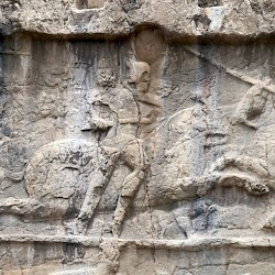 Naqš-e Rustam, 3d Relief of Bahram II, Bahram