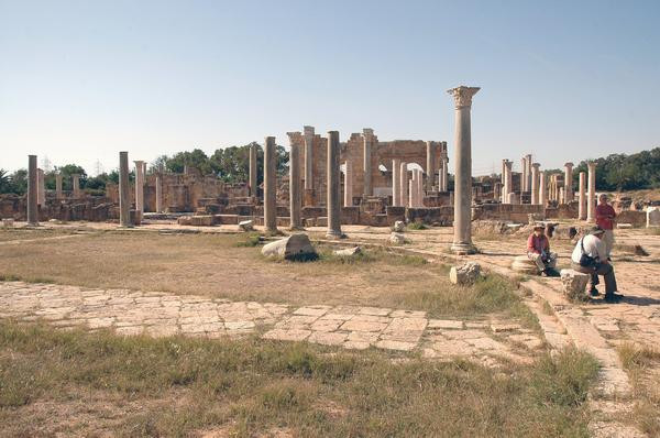 Lepcis Magna, Palaestra