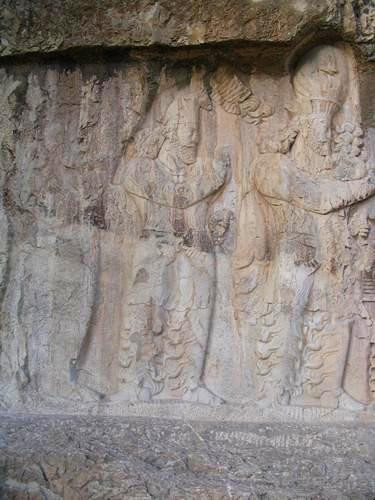 Naqš-e Rustam, Investiture relief of Narseh