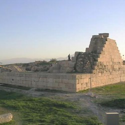 Bishapur, So-called Temple of Anahita, Upper level