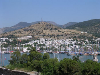 Halicarnassus, Theater hill