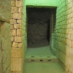 Bishapur, So-called Temple of Anahita, Water conduits