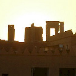 Persepolis at sunset