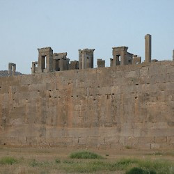 Persepolis, Terrace, Western wall