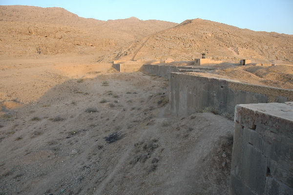 Persepolis, Terrace, Northern wall (here, the Persepolis Fortification Tablets were discovered)