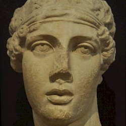 Smyrna, Sappho (Roman copy of a Hellenistic portrait)
