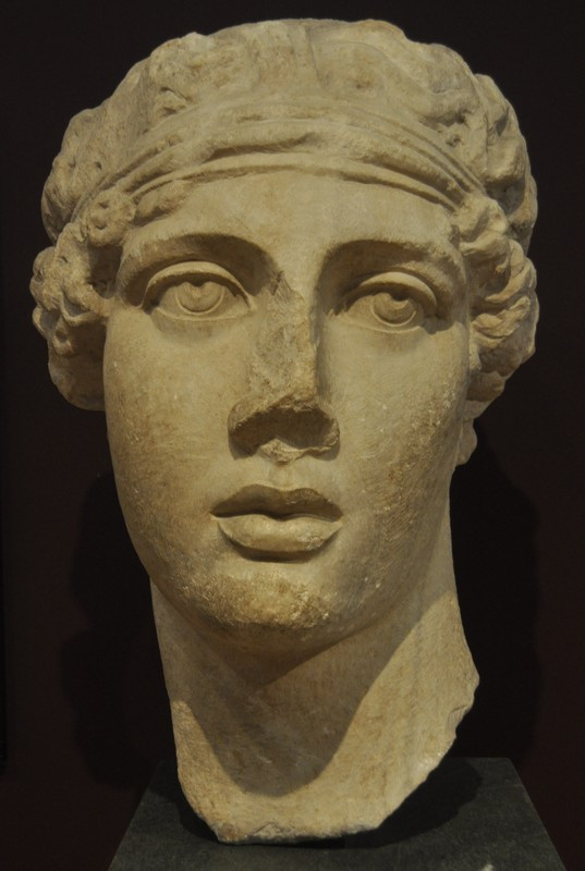Smyrna, Sappho (Roman copy of a Hellenistic portrait)