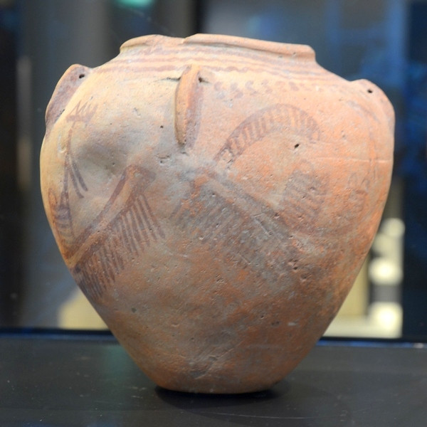 Naqada II, Pottery with "boats"