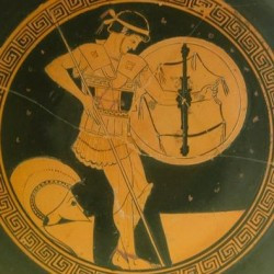 Fifth-century hoplite.