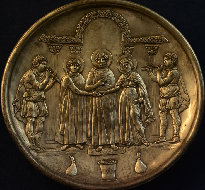 Lambousa Treasure, Wedding of David and Michal