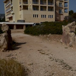 Maa, Mycenaean Wall, Postern gate