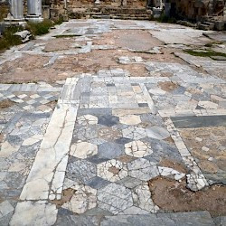 Salamis, Gymnasium, Palaestra, Mosaic