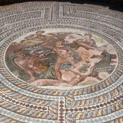 New Paphos, House of Theseus, Theseus Mosaic