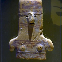 Nicosia, Plank-shaped Figurine (Middle Bronze Age II)