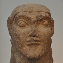 Vulci, Head of a sphinx