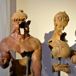 Veii, Statues of Aplu and Menrva