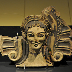 Veii, Antefix (Maenad)